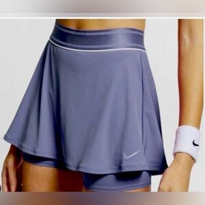 Nike 2025 Slate Blue pickleball tennis DRI-FIT COURT Skirt skorts M, US 6-8